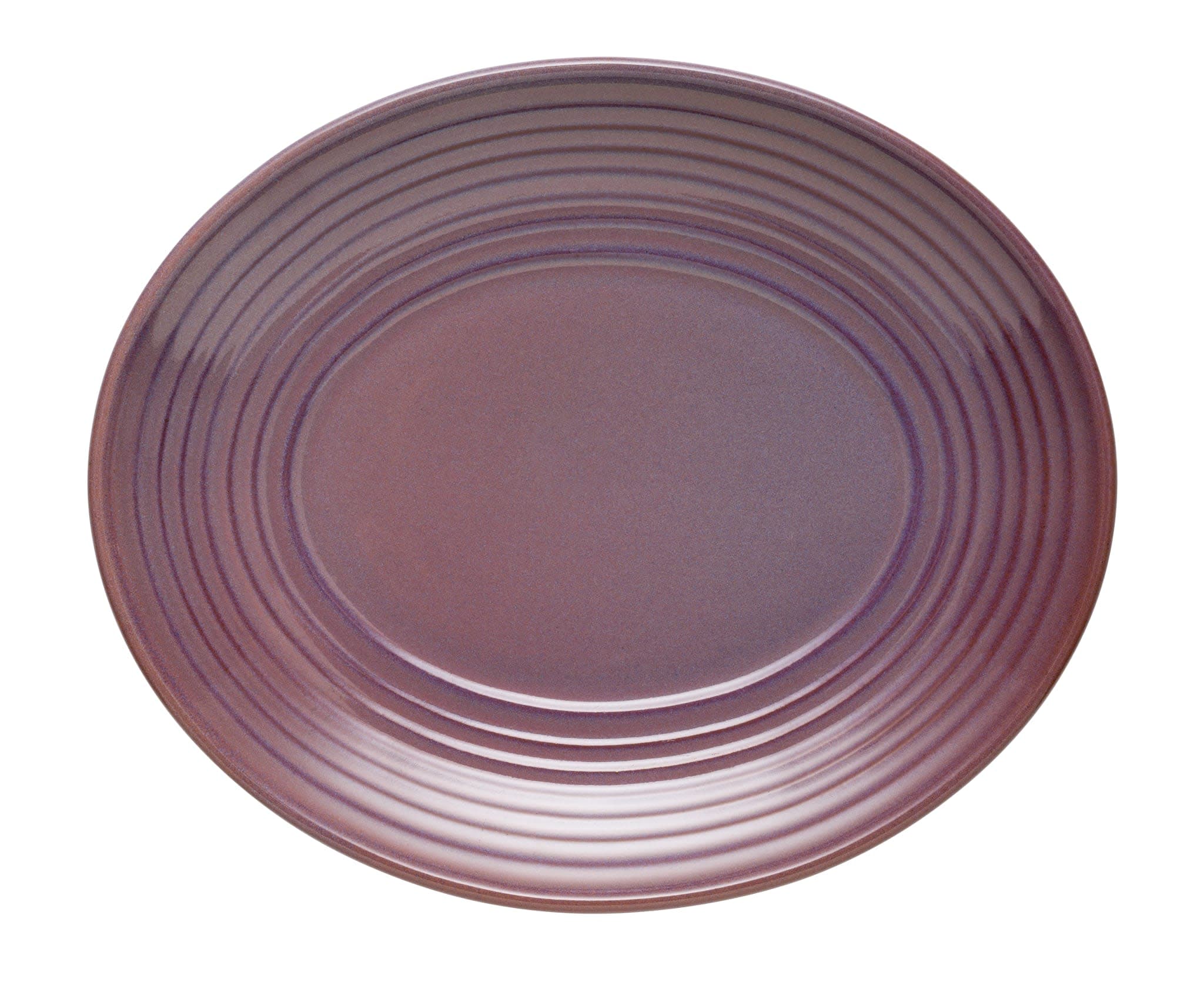 Canyonlands Oval Platter 12 1/4" X 10 1/8" - Mauve