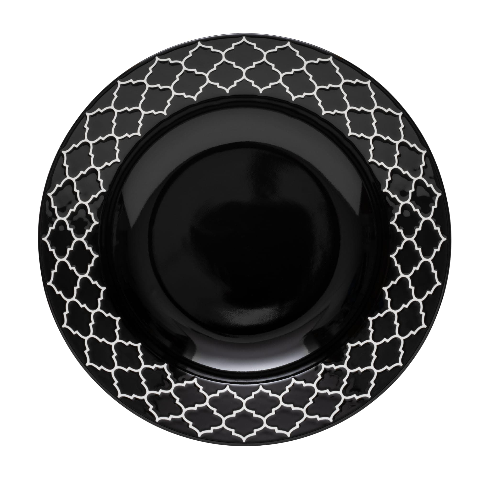 Samira 10 Oz. Rim Soup - Black Combo