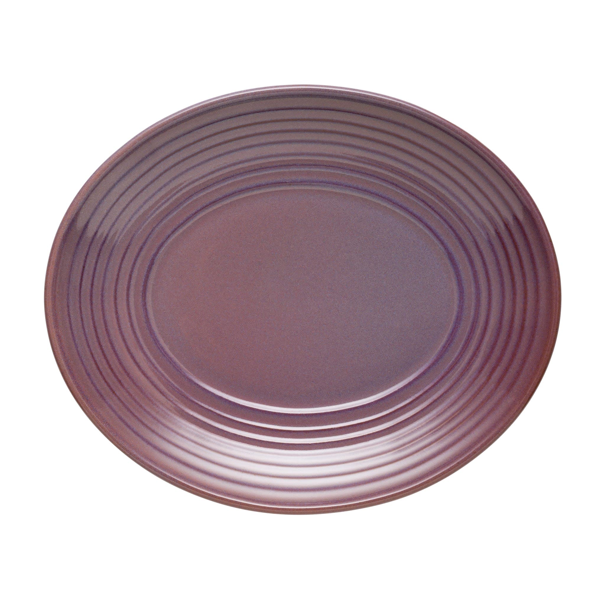 Canyonlands Oval Platter 12 1/4" X 10 1/8" - Mauve