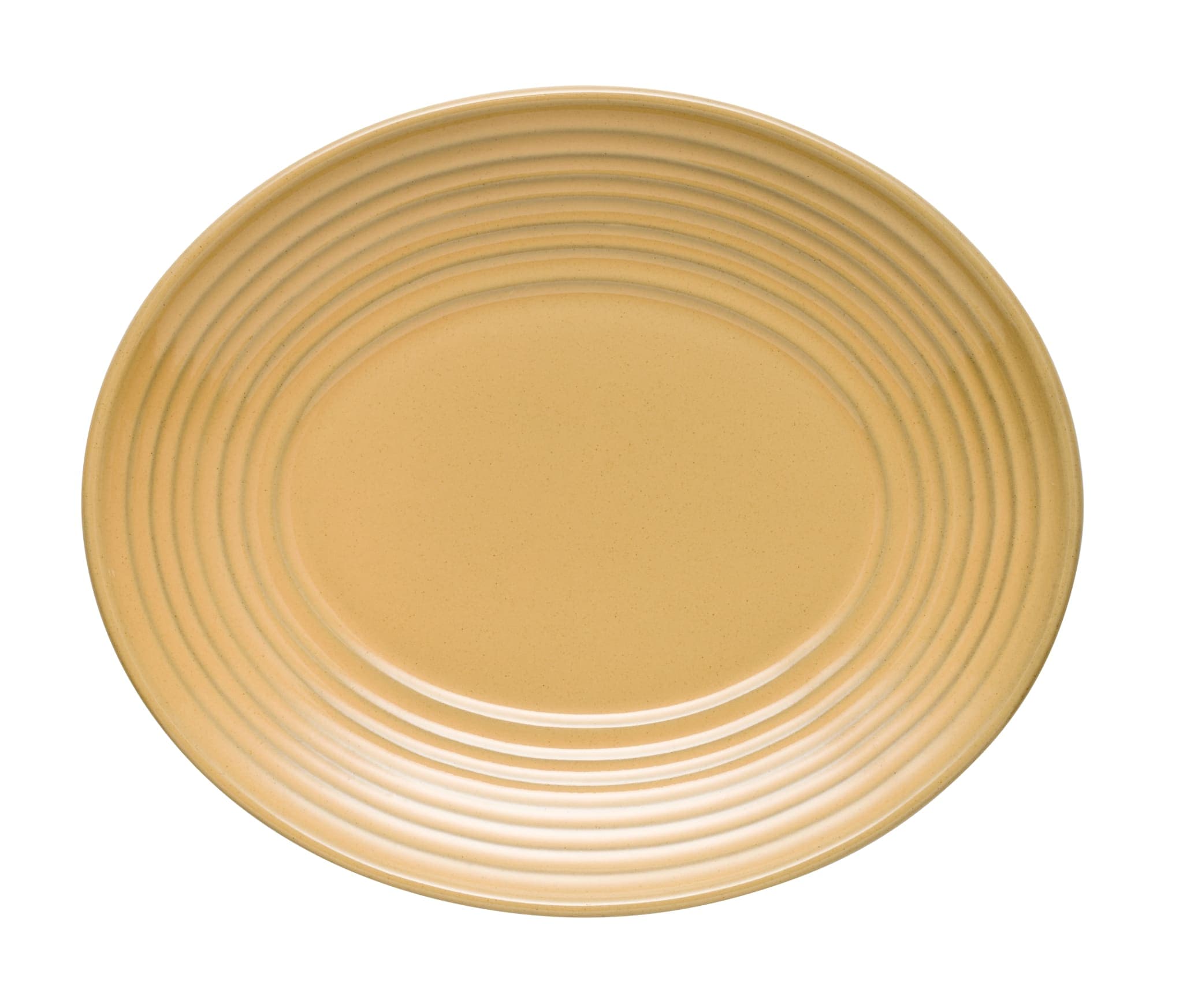 Canyonlands Oval Platter 12 1/4" X 10 1/8" - Tan